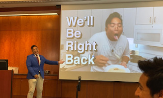 Justin's actual presentation