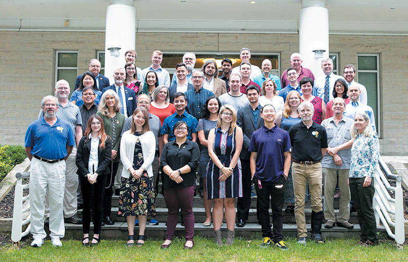 The 2018-19 National Council. This elected board comes from all across the US Photo Courtesy of SPS National Office.