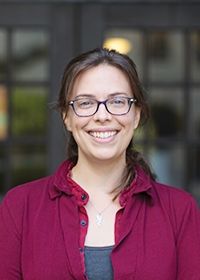 Experimental physicist Jess McIVer. Photo courtesy of Kent Blackburn. 