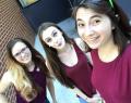 The maroon crew exploring on a Thursday after work with Lisa, Lexxi, and myself