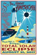 “Sea to Shining Sea” 2017 Eclipse. Poster image ©2014 Tyler Nordgren