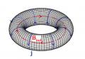  A magnetization M creates a surface current density J and magnetic field B in a torus, illustrated here. Images courtesy of NVCC.