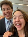 Eric and I at the final presentations