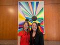 Meg and I at the final presentations