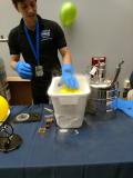 A demo turning air into a liquid!