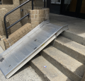 A step ramp.