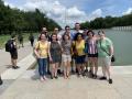 The group at the Washington Monument