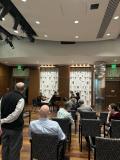 Photo of students playing string instruments.