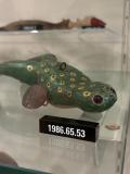 Frog at the portrait gallery