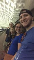 Jake (Amanda's boyfriend), Amanda, me, and Peter