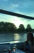 Just one of many spectacular sights from the dinner cruise.