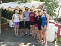 The interns and I before we got burnt.