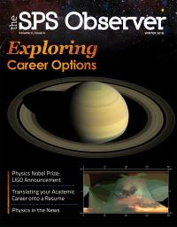 SPS Observer Winter 2018 cover